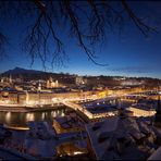 winterliches Salzburg