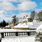 Winterliches Schloss Bad Pyrmont