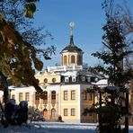 Winterliches Schloss Belvedere