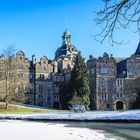 winterliches Schloss Bückeburg