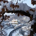 Winterliches Schloss Weesenstein 