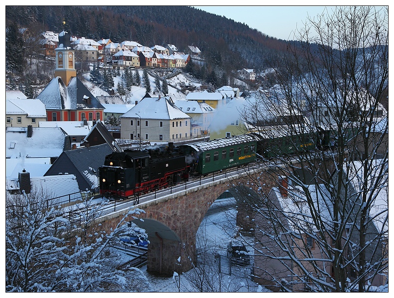 Winterliches Schmiedeberg