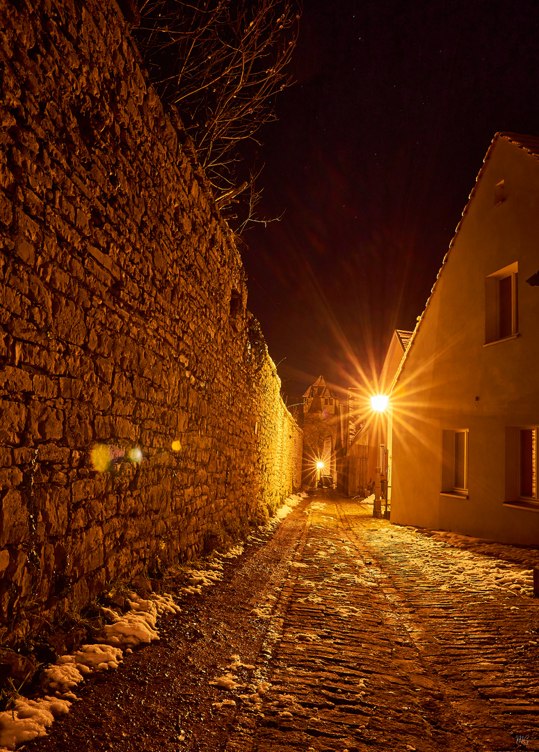 Winterliches Sulzfeld am Main