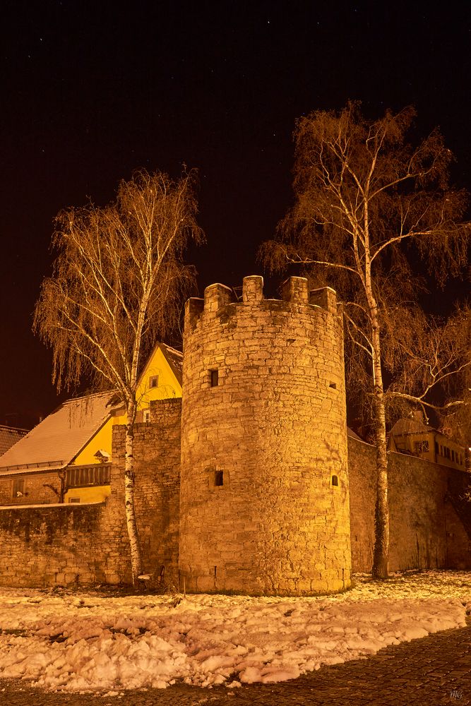 Winterliches Sulzfeld am Main