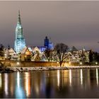 Winterliches Ulm an der Donau