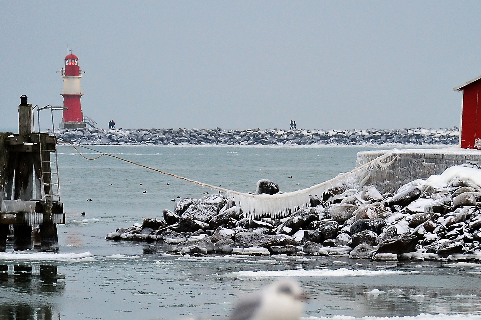 winterliches Warnemünde 2