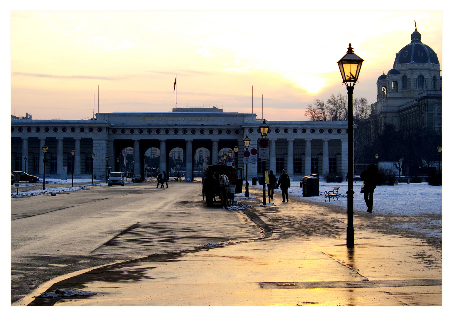 winterliches Wien..