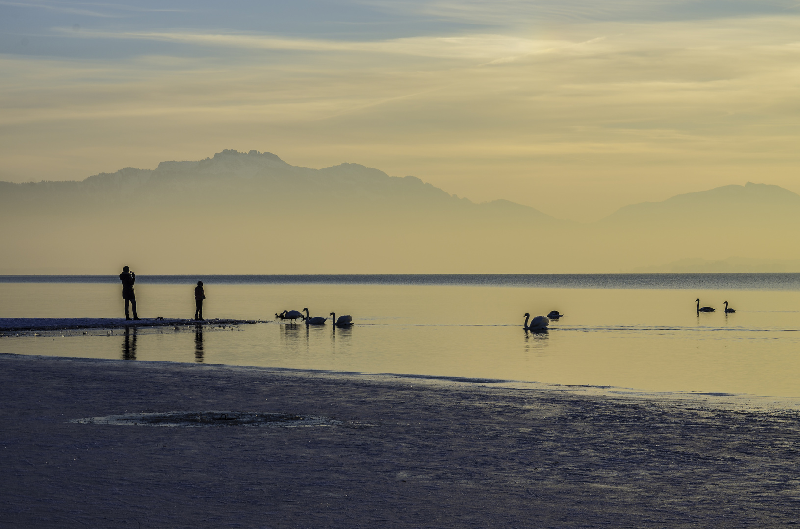 Winterlicht am Chiemsee