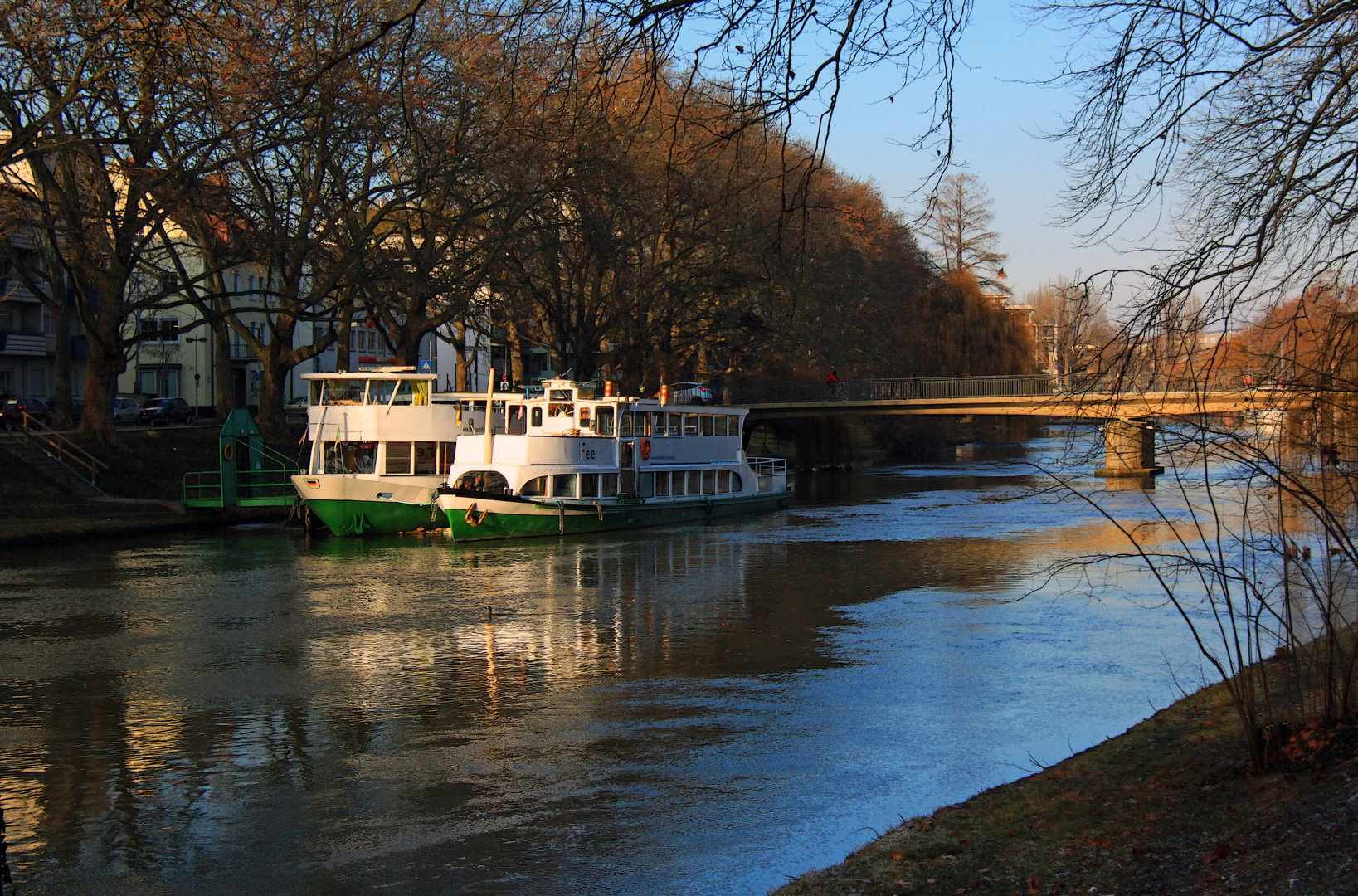 Winterlicht am Neckar