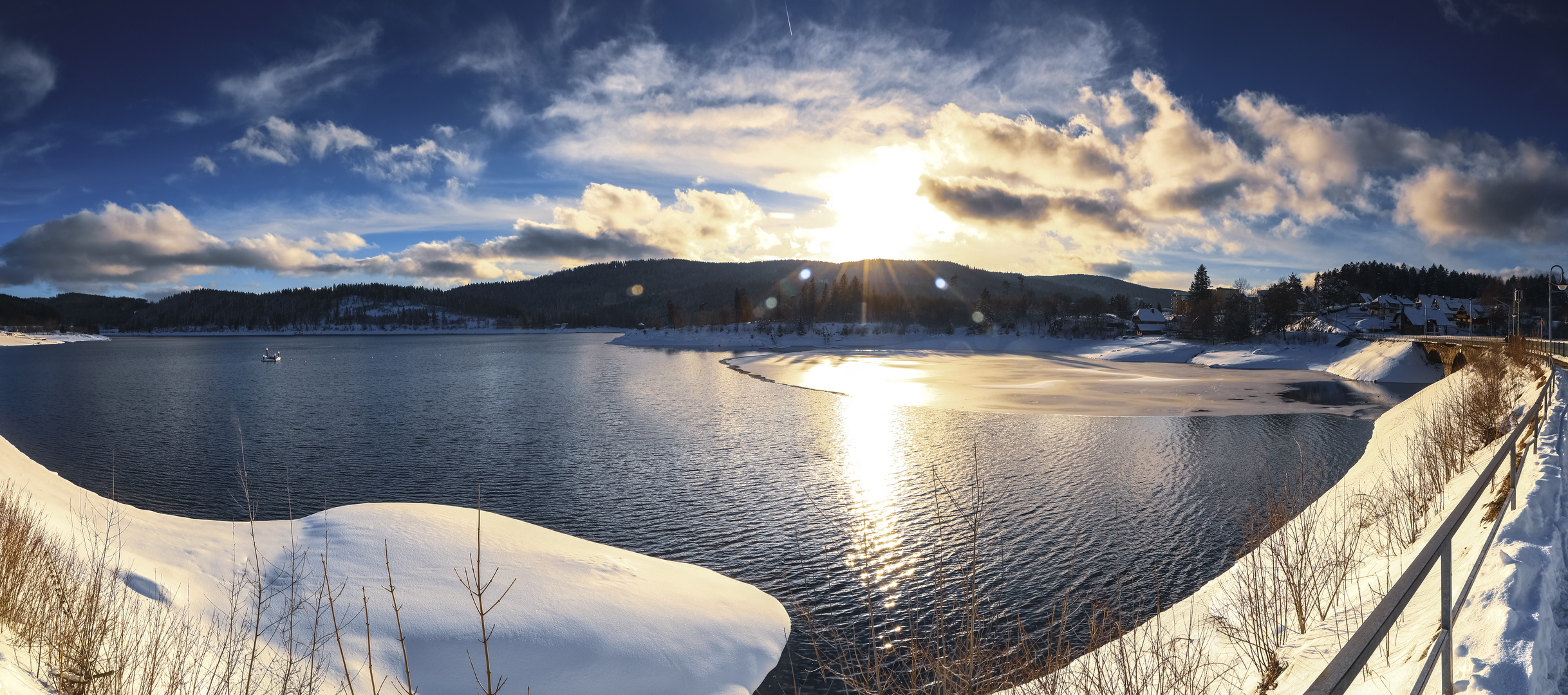 Winterlicht am Schluchsee