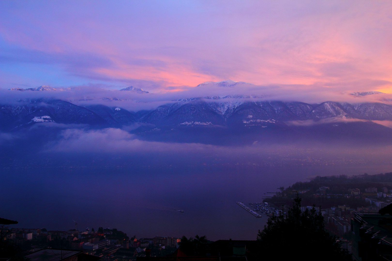 Winterlicht Lago Maggiore