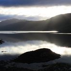 Winterlicht Loch Duich, Scotland