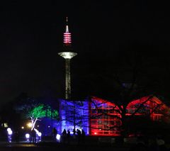 Winterlichter -12-  Europaturm / Ginnheimer Spargel