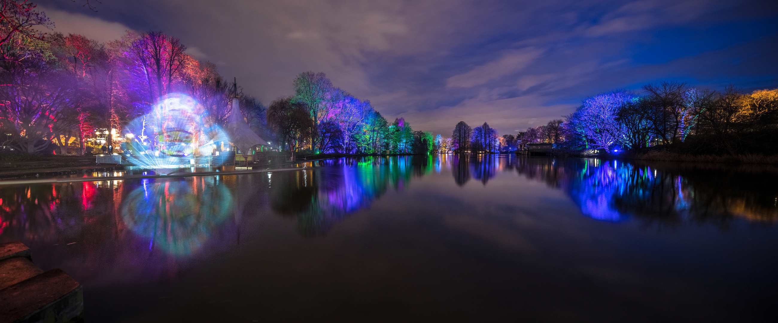 Winterlichter im Luisenpark