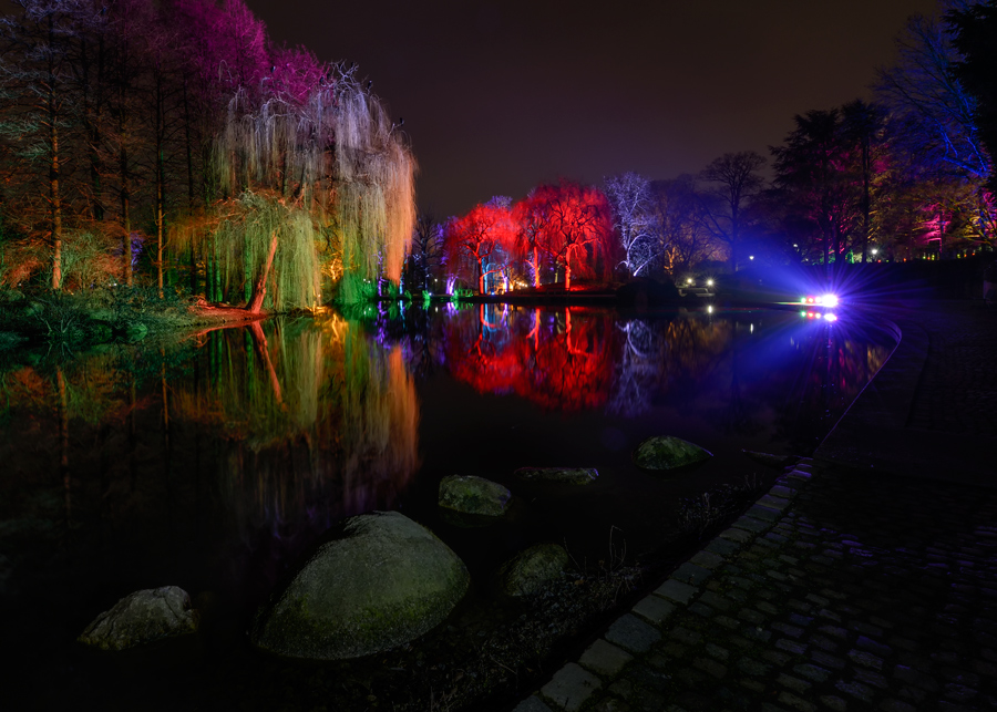 Winterlichter Luisenpark Mannheim