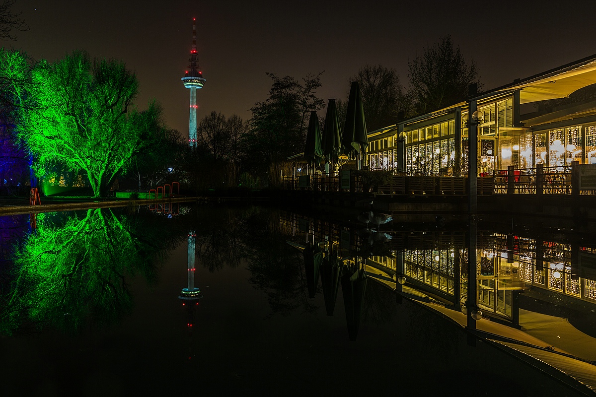 Winterlichter Luisenpark Mannheim