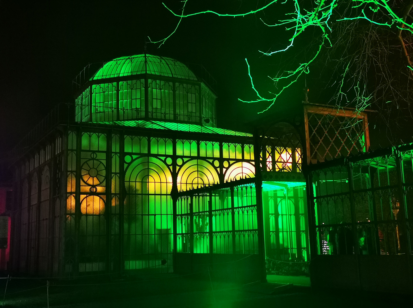 Winterlichterfest Botanischer Garten Wilhelma / Stuttgart