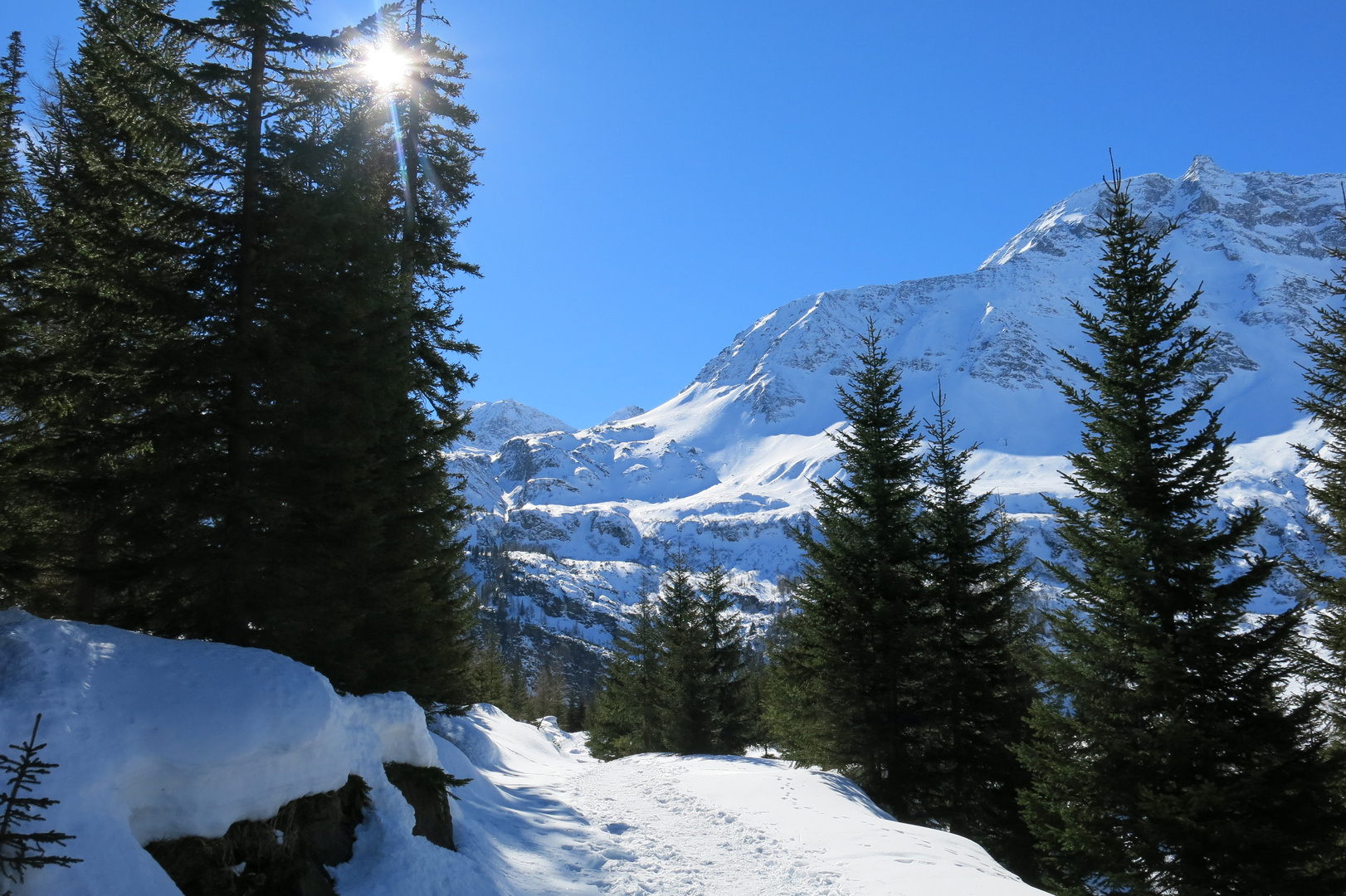 Wintermärchen am Hohen Sonnblick