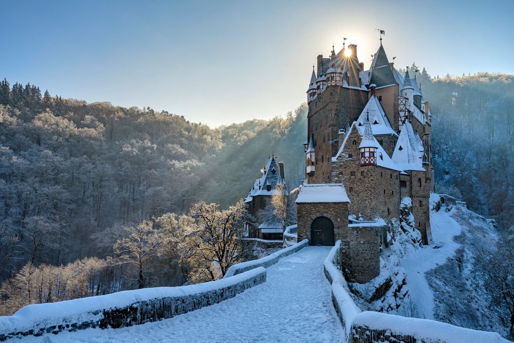 *Wintermärchen an der Burg Eltz*