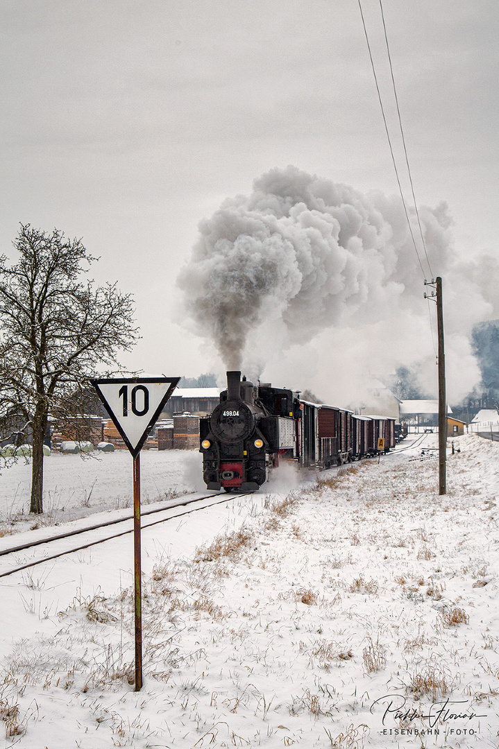 Wintermärchen an der Steyrtalbahn(4)