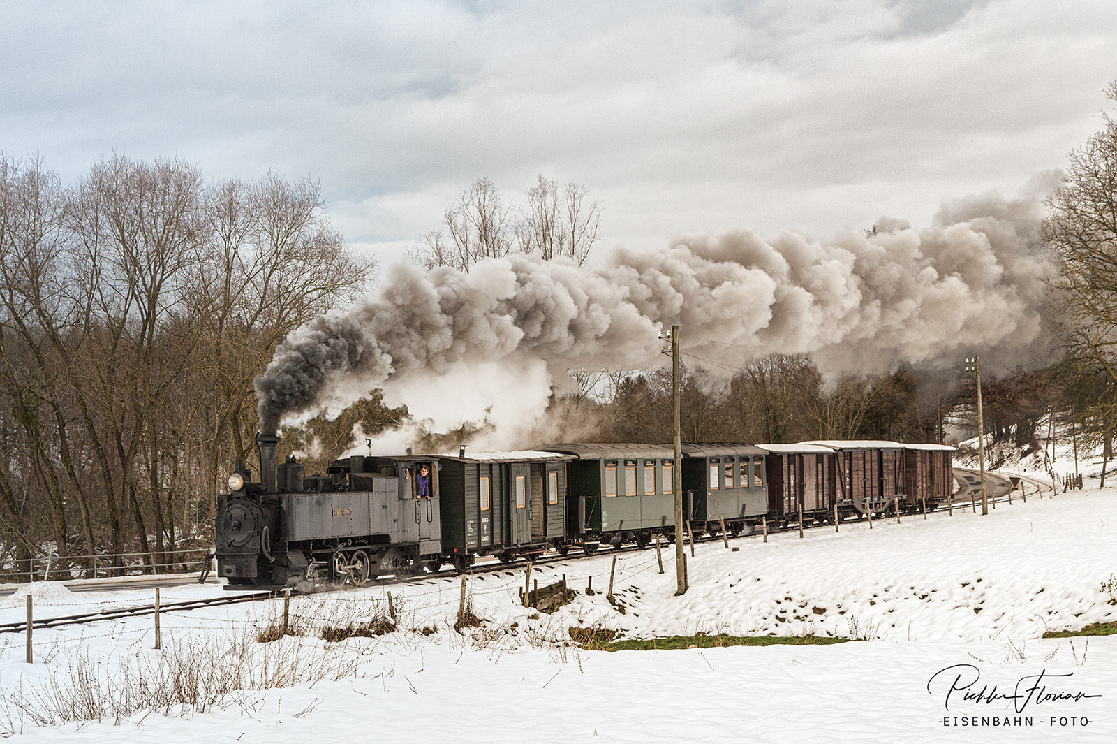 Wintermärchen an der Steyrtalbahn(6)