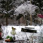 Wintermärchen auf dem Kinder-Friedhof