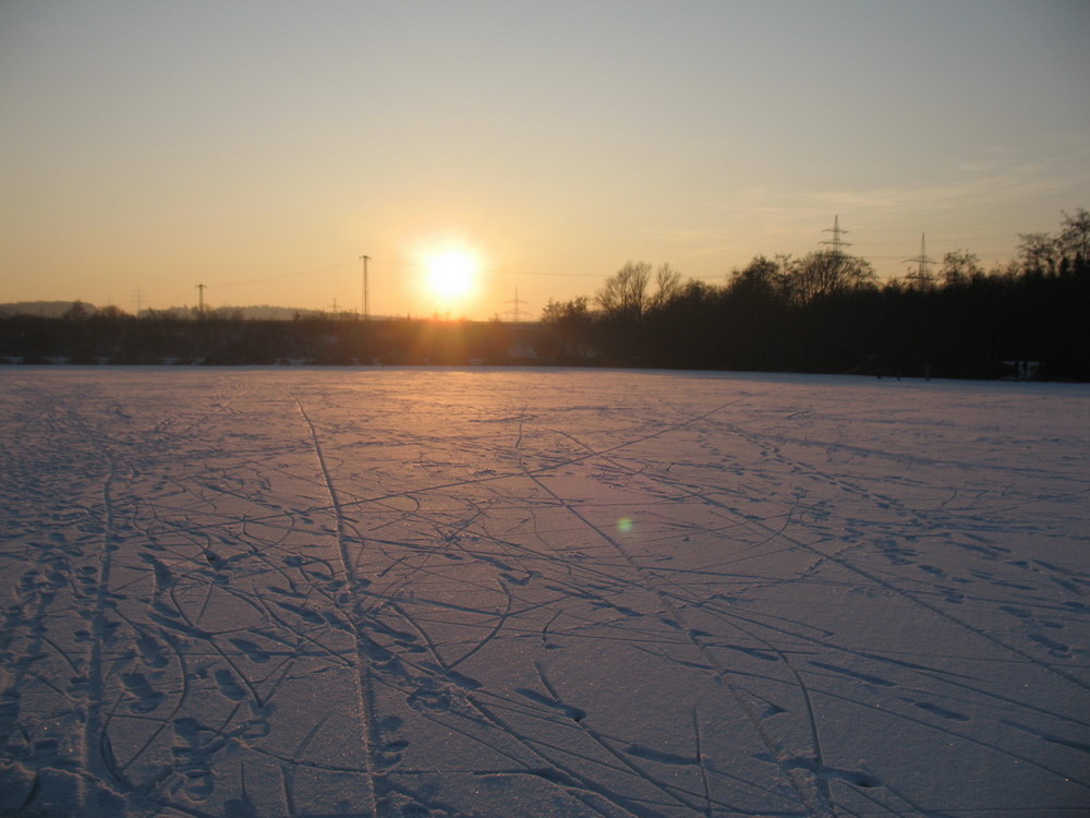 Wintermärchen auf dem SEE