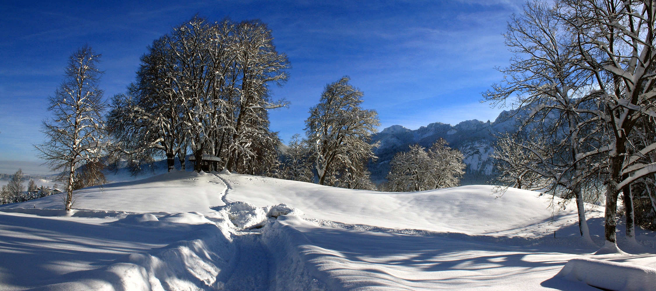 Wintermärchen! Foto & Bild  schnee, landschaft, berge Bilder auf 