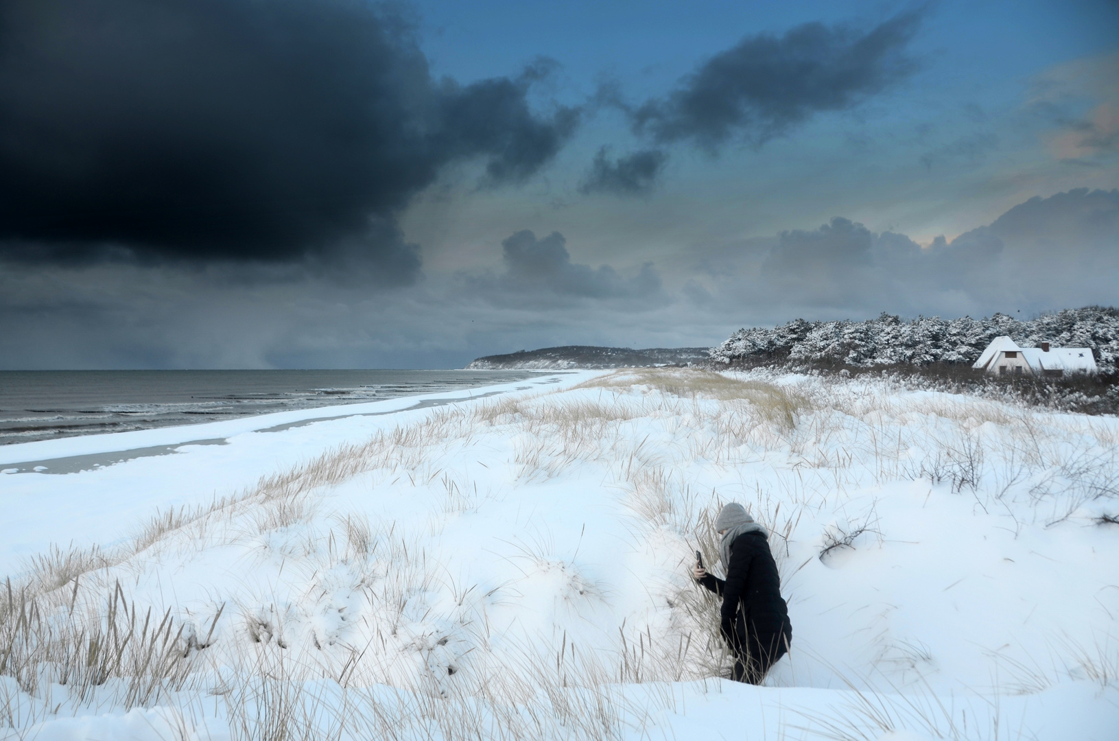 Wintermärchen Hiddensee 2021