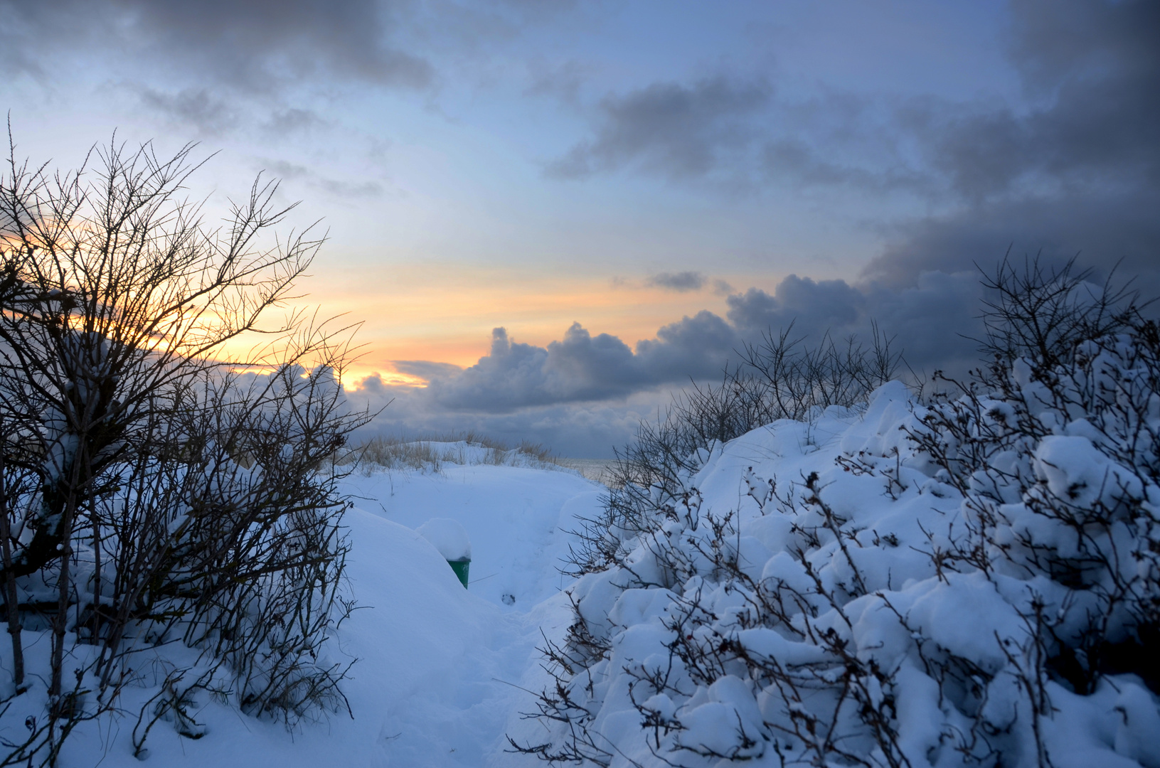 Wintermärchen Hiddensee 2021