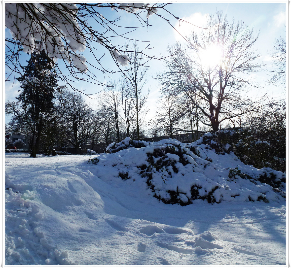 Wintermärchen in der Großstadt