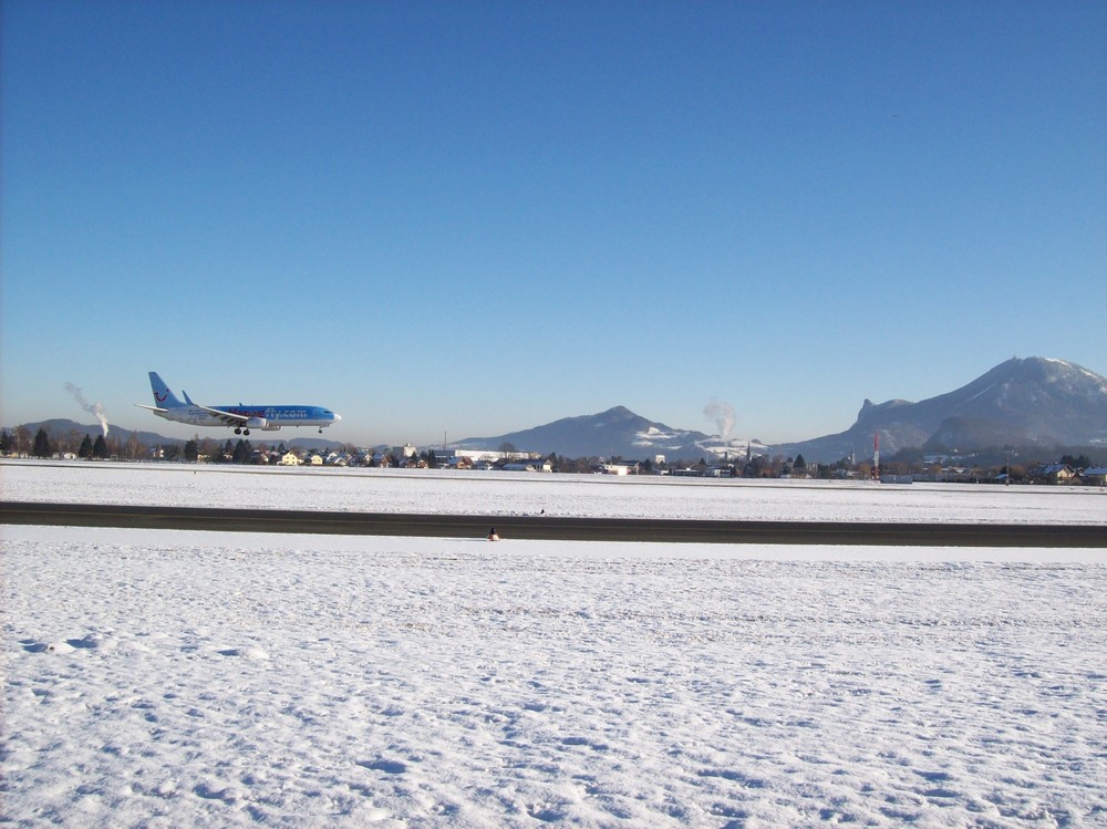 Wintermärchen in Salzburg "Traumlandung"