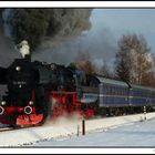 Wintermärchen mit der Dampfeisenbahn