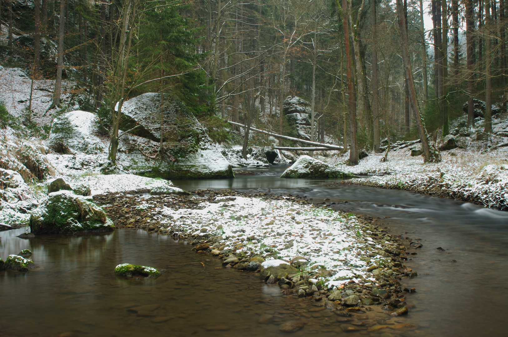 Wintermärchen Polenztal