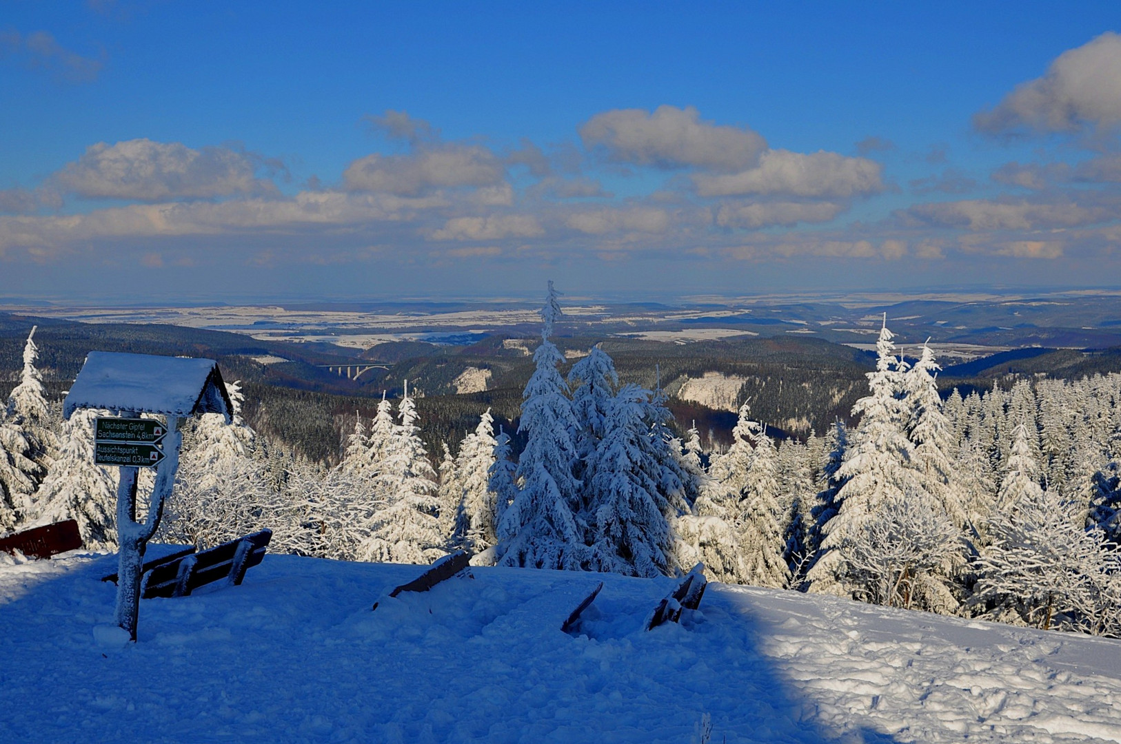 Wintermärchen Schneekopf