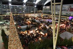 Wintermarkt Flughafen München