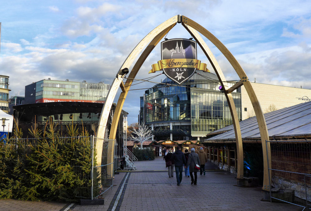 Wintermarkt in Köln