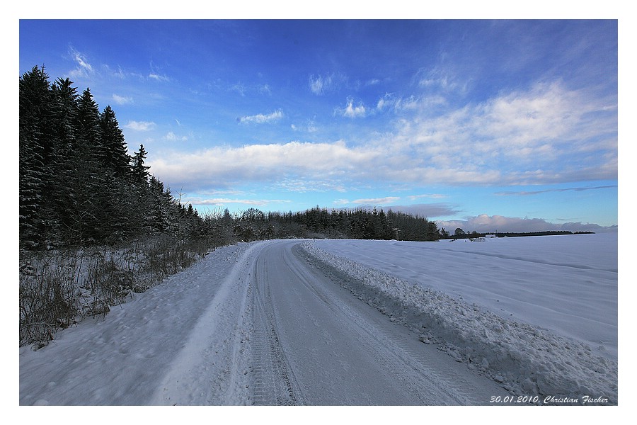 Wintermorgen (30.01.2010)