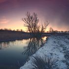 Wintermorgen am Aubach bei Schwerin