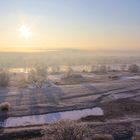 Wintermorgen am Grenzfluss