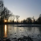 Wintermorgen am Lünischteich