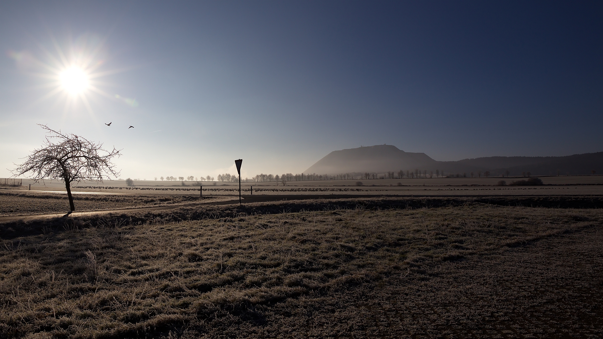 Wintermorgen am Monte Kali