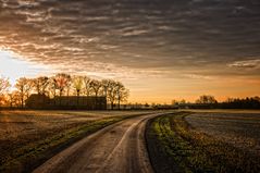 Wintermorgen am Niederrhein