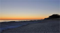 Wintermorgen am Ostseestrand