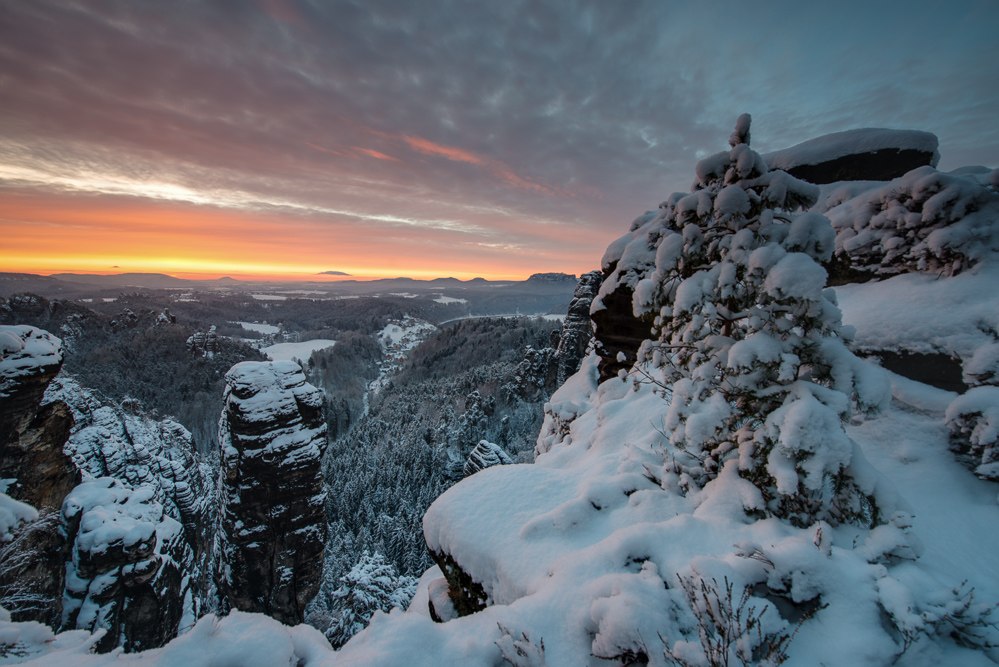 Wintermorgen am Raaber Kessel