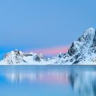 Wintermorgen am Reinefjord