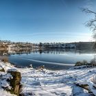 Wintermorgen am Weinfelder Maar in der Eifel #3