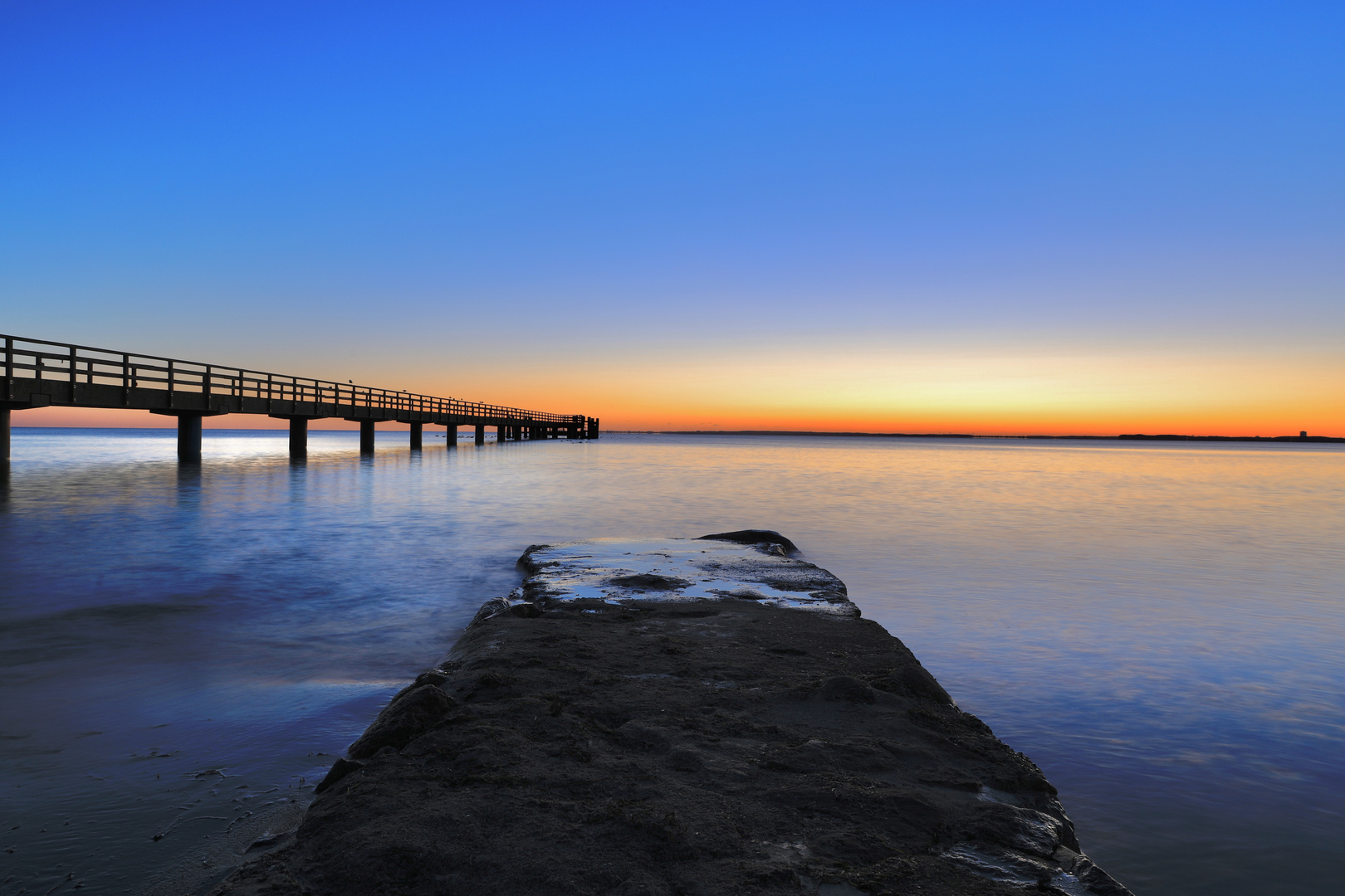 Wintermorgen an der Ostsee