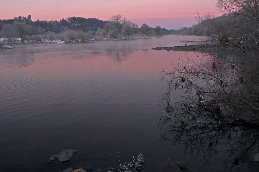 Wintermorgen an der Ruhr