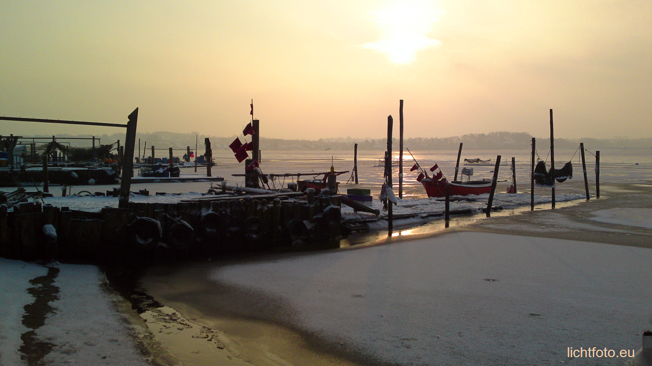 Wintermorgen an der Schlei